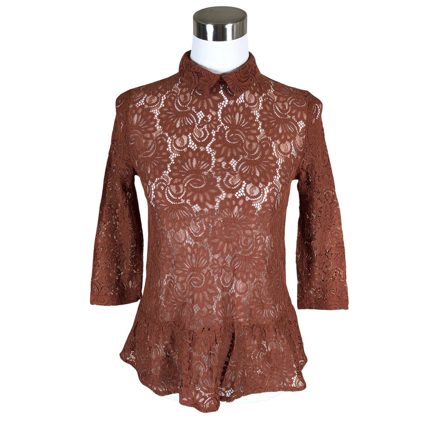 Unisex Sofie Schnoor - Blouse, size 34 - Brown (1)