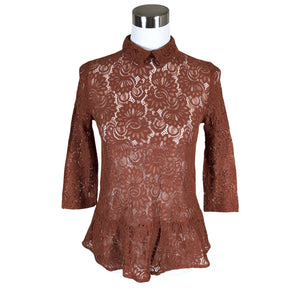 Unisex Sofie Schnoor - Blouse, size 34 - Brown (1)