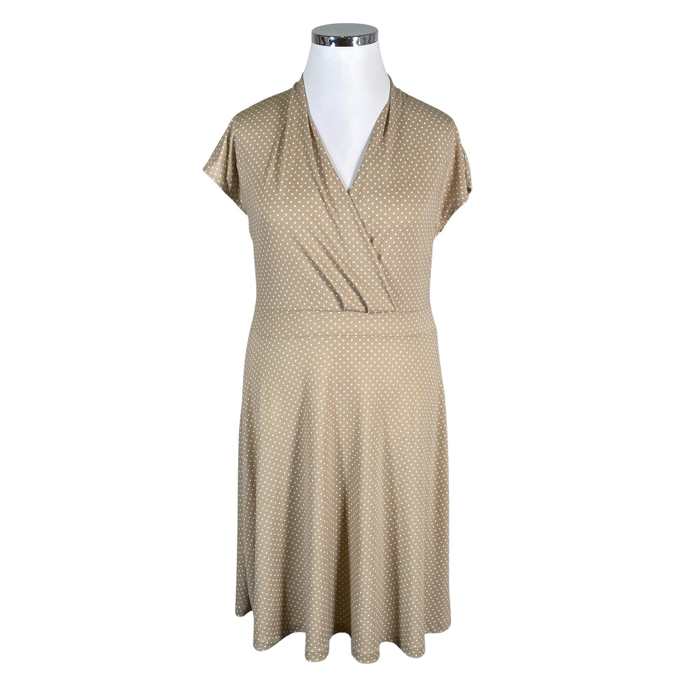 Unisex Free Quent - Tricot dress, size 42 - Beige (1)