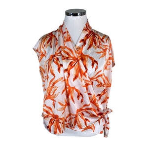 Unisex Ril's - Short-sleeved blouse, size 42 - White (1)