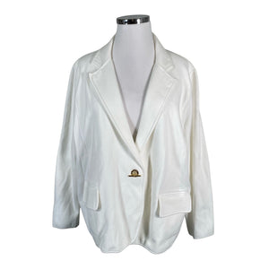 Unisex Lauren Ralph Lauren - Sweat jacket, size 48 - Natural white (1)