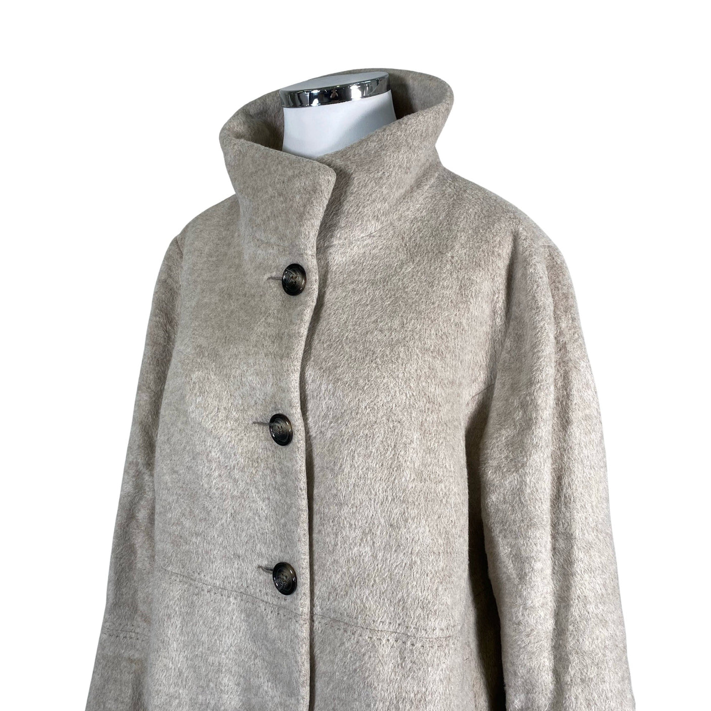 Unisex Dixi Coat - Wool coat, size 48 - Gray (3)