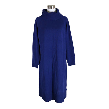 Unisex Woolovers - Knit dress, size 40 - Blue ()