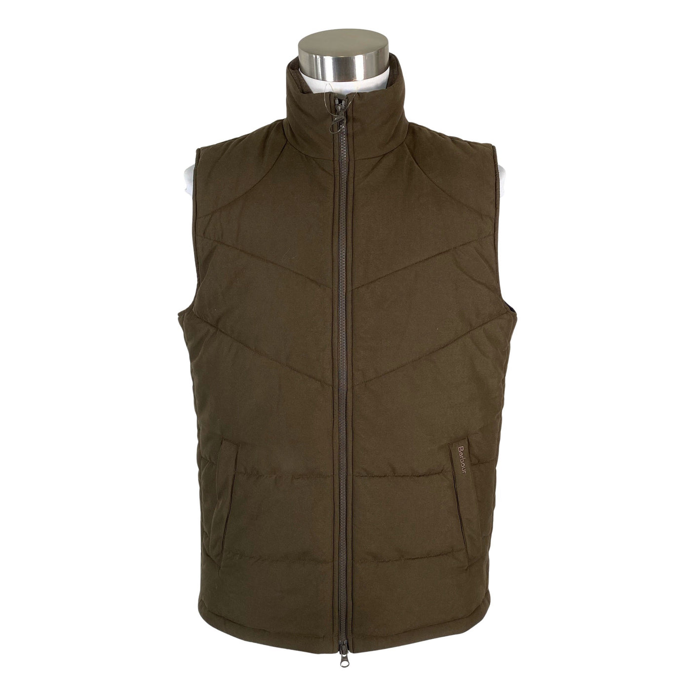 Unisex Barbour - Winter vest, size L - Brown (1)