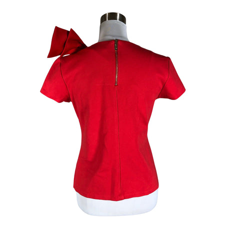 Unisex Ted Baker - Short-sleeved blouse, size 38 - Red (2)
