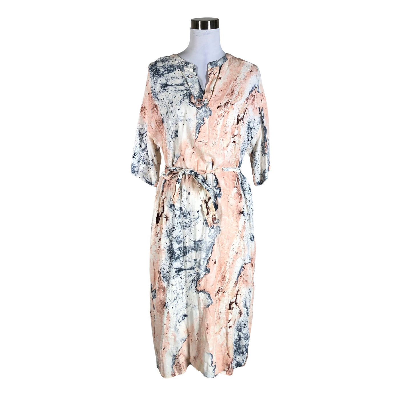 Unisex Esprit - Schiffon dress, size 36 - Light pink (1)