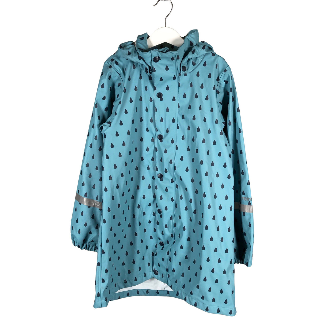Unisex Reima - Rain jacket, size 128 - 134 - Light blue (1)