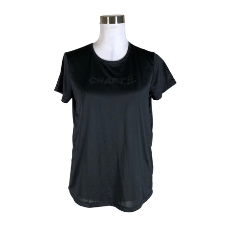 Unisex Craft - Sports shirt, short sleeve, size 38 - Black ()