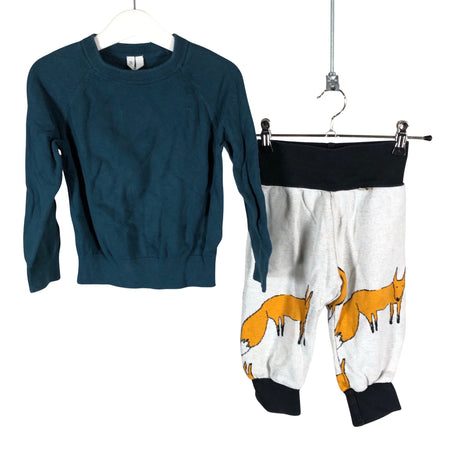 Unisex Tarttuva - Sweatpants, size 98 - 104 - Gray ()