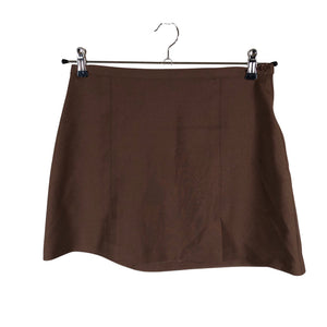 Unisex Benetton - Fabric skirt, size 38 - Brown (1)
