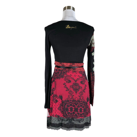 Unisex Desigual - Tricot dress, size 36 - Black (2)