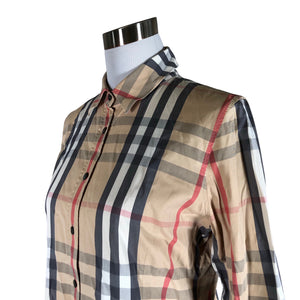 Unisex Burberry - Collared shirt, size 40 - Brown (3)