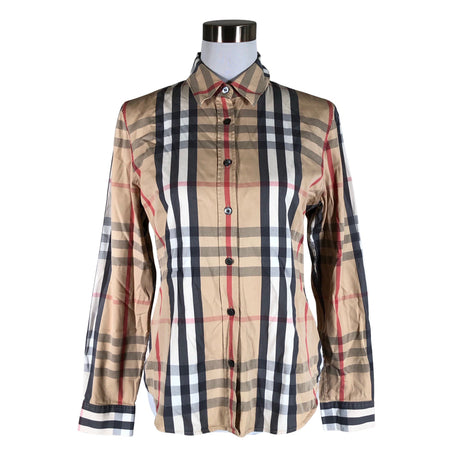 Unisex Burberry - Collared shirt, size 40 - Brown ()