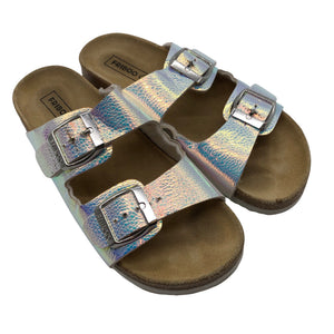Unisex Friboo - Sandals, size 34 - Violet (2)