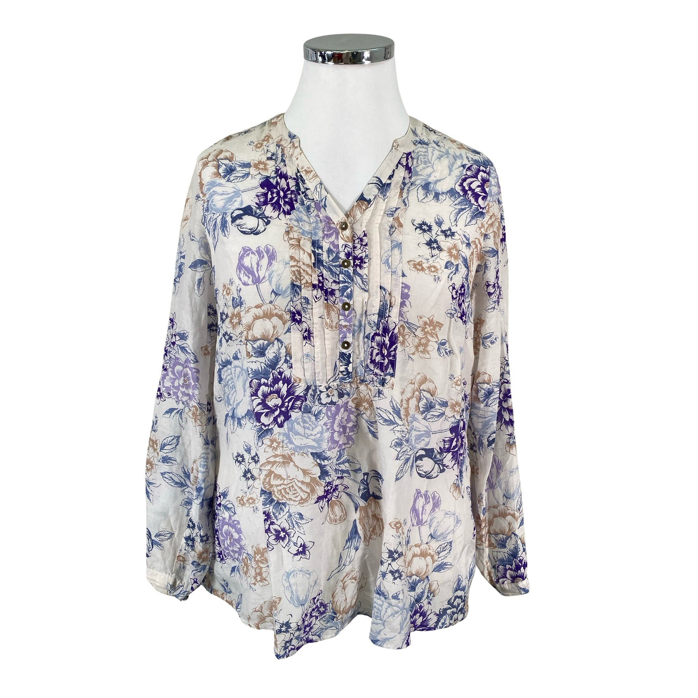 Unisex Marks&Spencer - Blouse, size 46 - White (1)