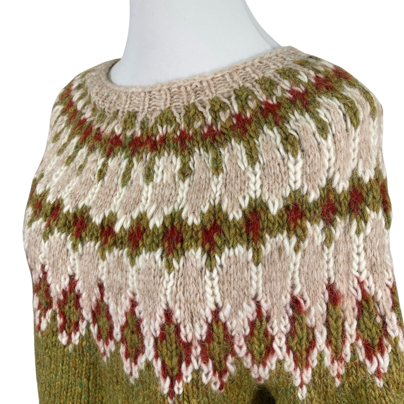 Unisex Handmade - Sweater, size 44 - Green (3)