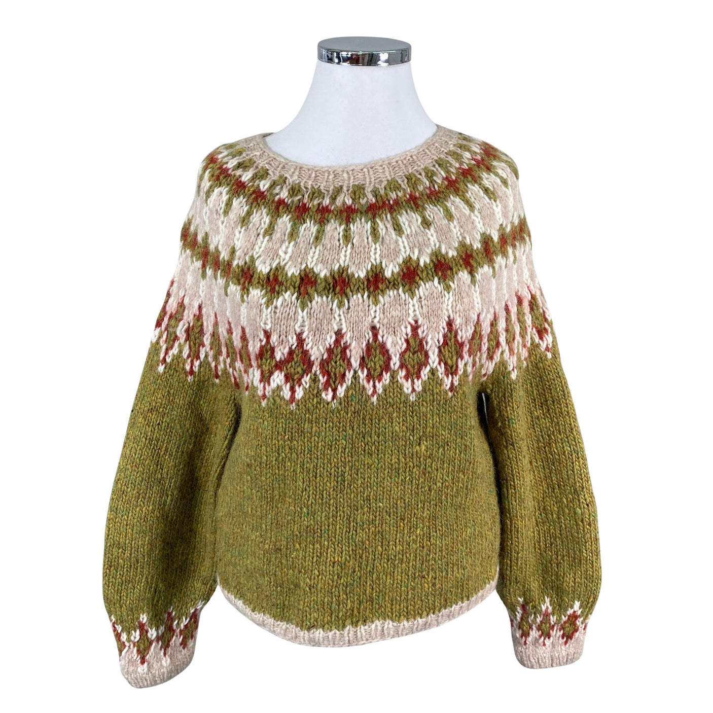 Unisex Handmade - Sweater, size 44 - Green (1)
