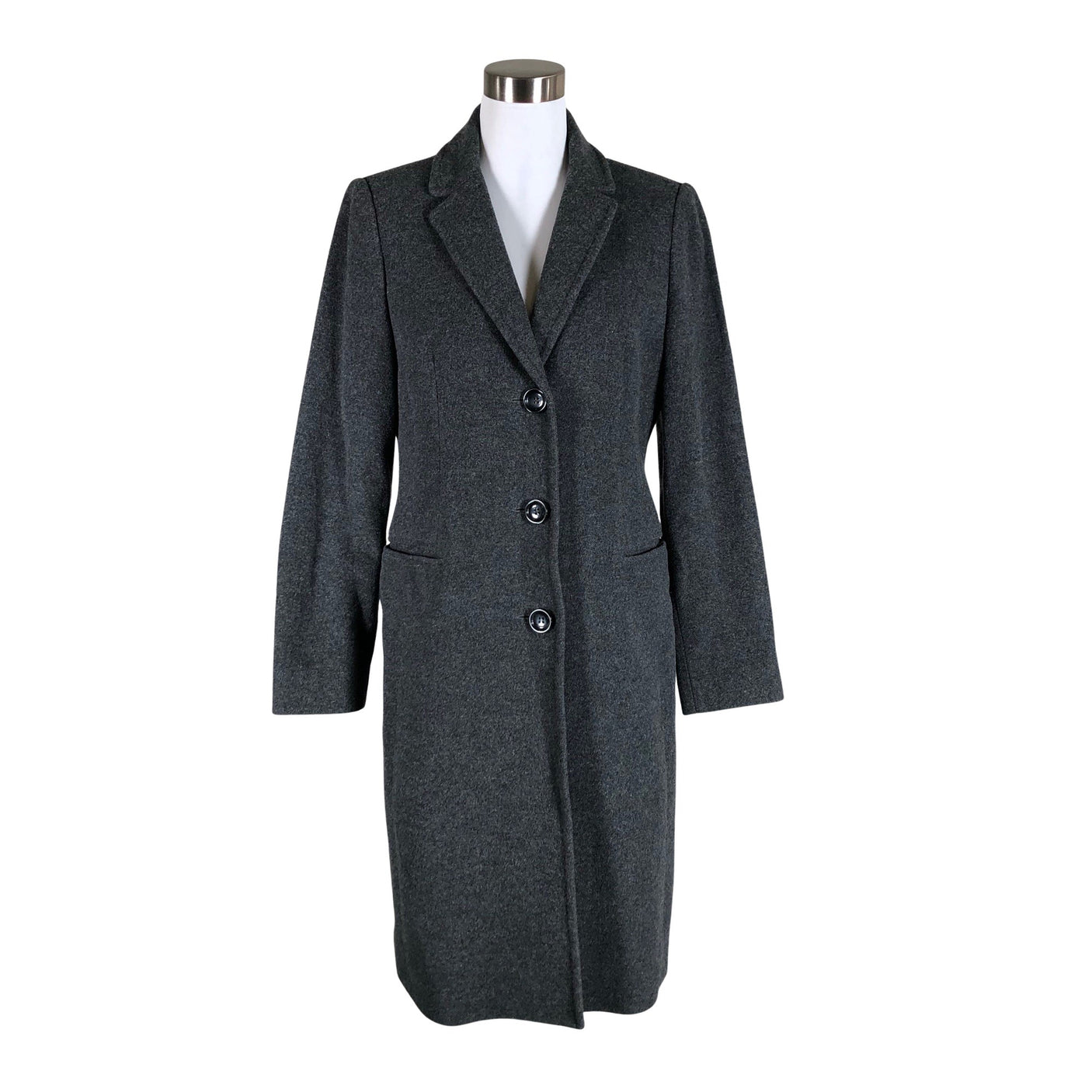 Unisex Ril's - Wool coat, size 38 - Gray (1)