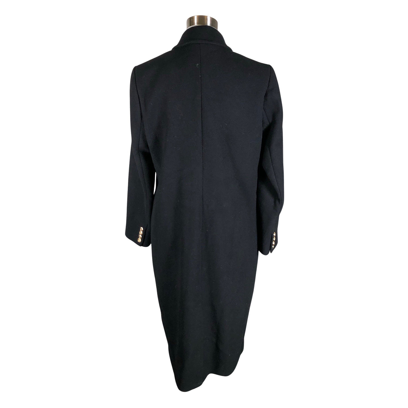Unisex Rue de Femme - Wool coat, size 38 - Black (2)