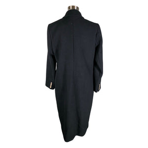 Unisex Rue de Femme - Wool coat, size 38 - Black (2)