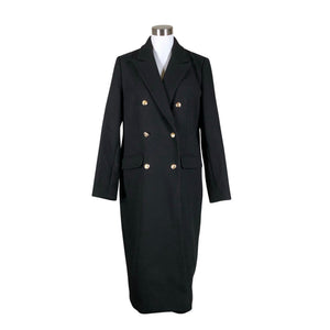 Unisex Rue de Femme - Wool coat, size 38 - Black (1)