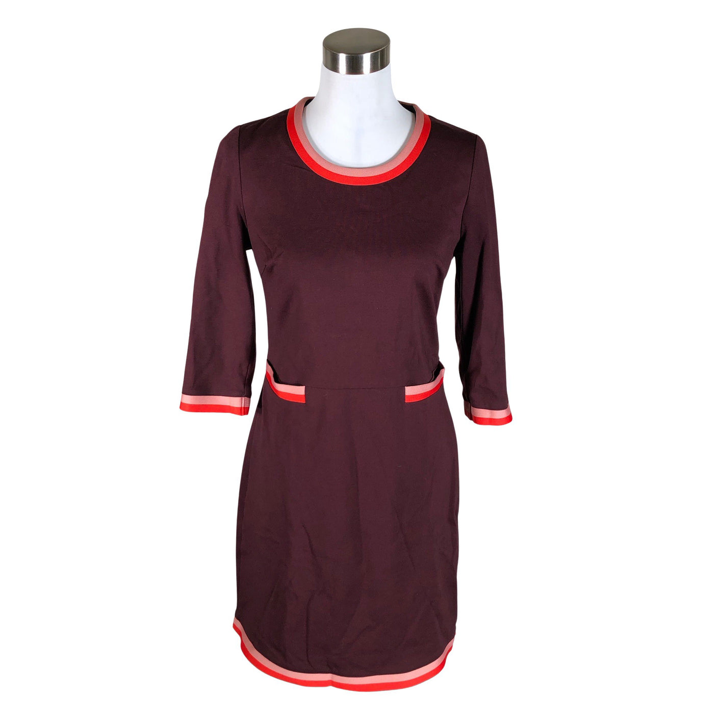 Unisex Boden - Tricot dress, size 40 - Wine red (1)