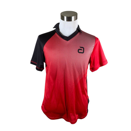 Unisex Andro - Sports shirt, short sleeve, size M - Red ()