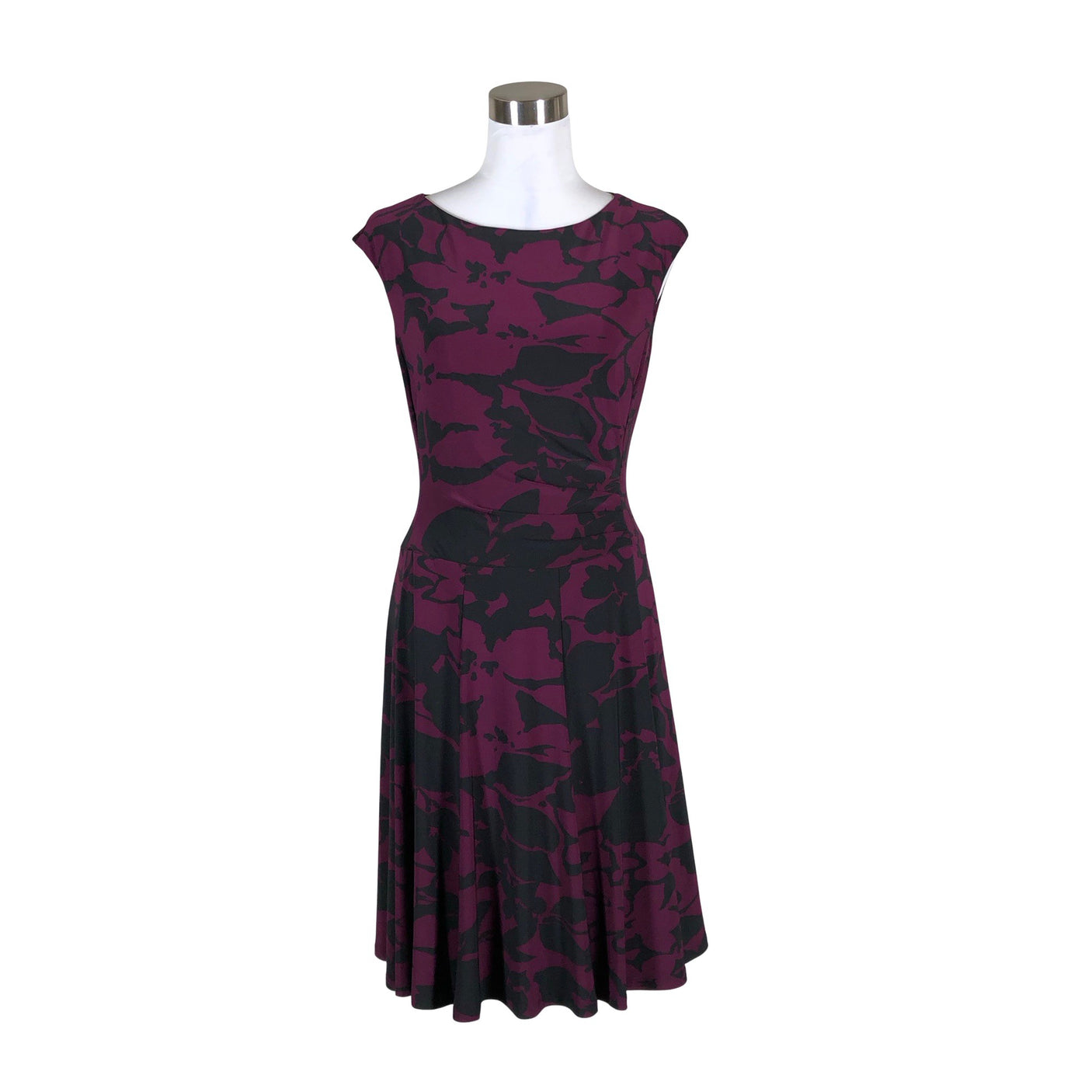 Unisex Lauren Ralph Lauren - Tricot dress, size 38 - Wine red (1)