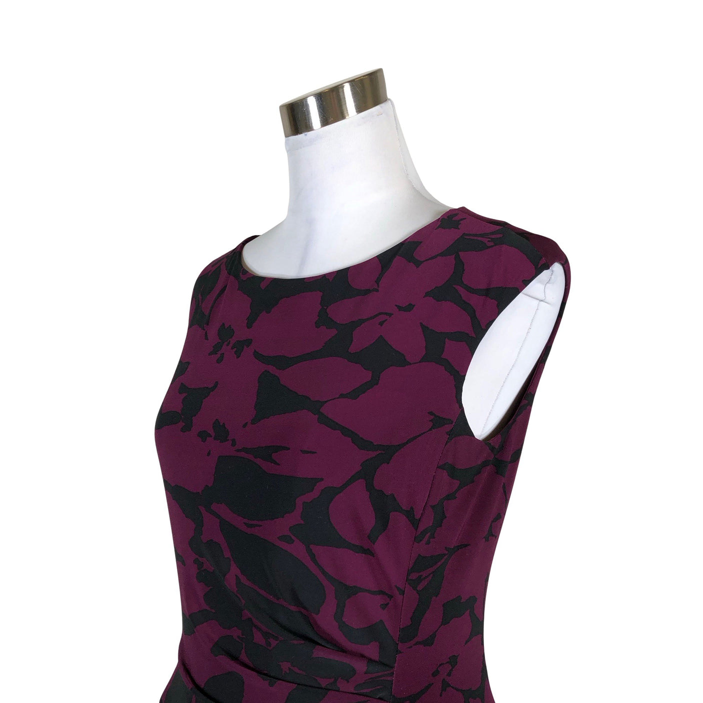 Unisex Lauren Ralph Lauren - Tricot dress, size 38 - Wine red (3)