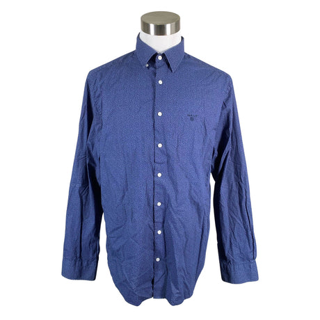 Unisex Gant - Collared shirt, size 52 - Blue ()