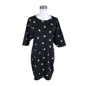 Unisex Pikkuset - Tricot dress, size 36 - Black (1)