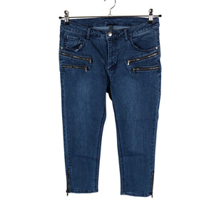 Unisex Free Quent - Capri jeans, size 38 - Black (1)