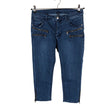 Unisex Free Quent - Capri jeans, size 38 - Black ()