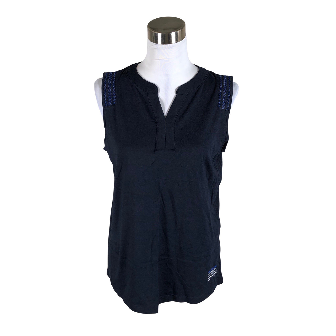 Unisex Cecil - Tricot tank top, size 38 - Blue (1)