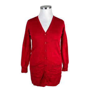 Unisex Ze-Ze - Cardigan, size 42 - Red (1)