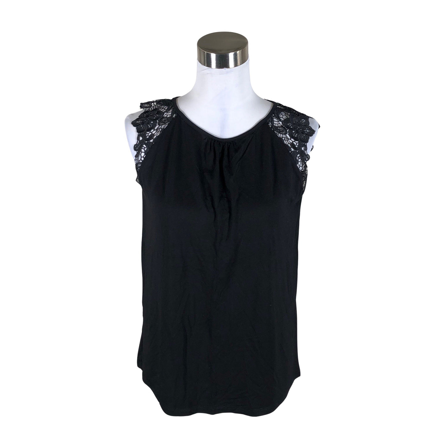Unisex Soyaconcept - Tricot tank top, size 38 - Black (1)
