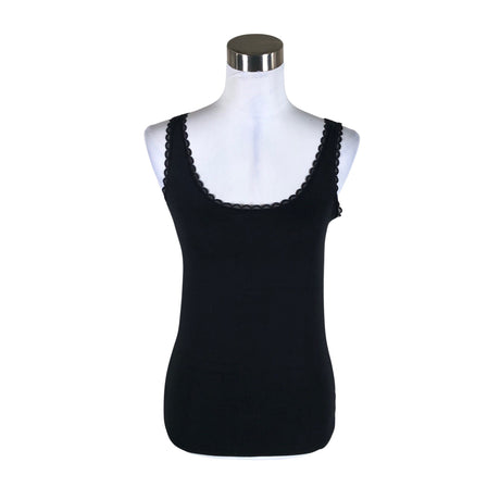 Unisex Esprit - Tricot tank top, size 38 - Black ()