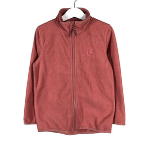 Unisex Lindex - Fleece jacket, size 110 - 116 - Light pink (1)