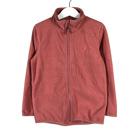 Unisex Lindex - Fleece jacket, size 110 - 116 - Light pink ()