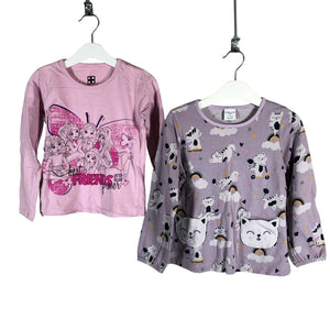 Unisex Lego - Tricot shirt, size 104 - 110 - Violet (1)