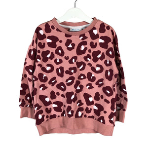 Unisex Bogi - Sweatshirt, size 104 - 110 - Light pink (1)