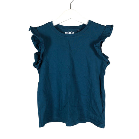 Unisex Bogi - Tricot tank top, size 116 - 122 - Black ()