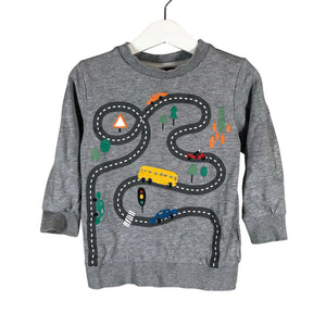 Unisex Bogi - Sweatshirt, size 92 - 98 - Gray (1)