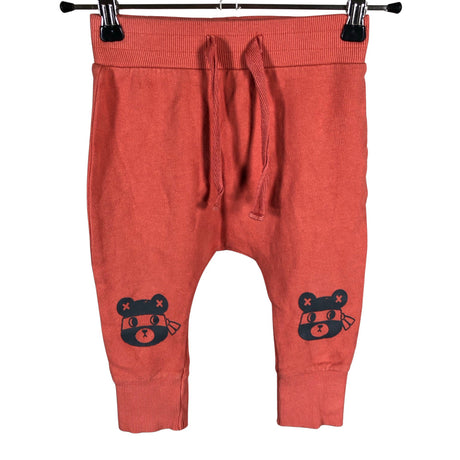 Unisex Huxbaby - Tricot pants, size 92 - 98 - Orange ()