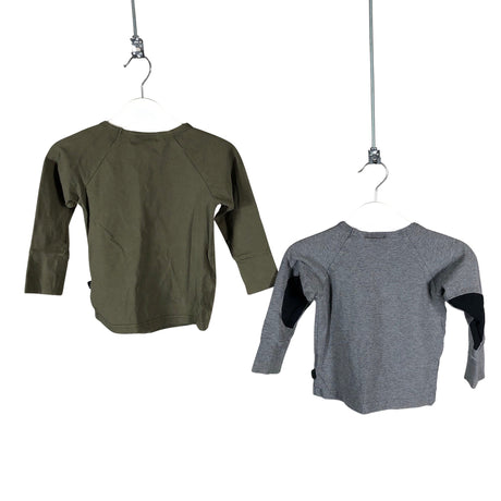 Unisex Papu - Tricot shirt, size 74 - 80 - Green (2)