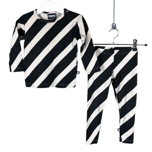 Unisex Papu - Tricot shirt, size 86 - 92 - Black (1)