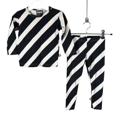 Unisex Papu - Tricot shirt, size 86 - 92 - Black ()