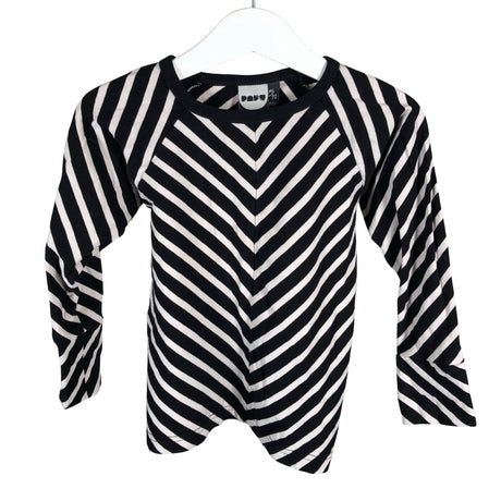 Unisex Papu - Tricot shirt, size 86 - 92 - Black ()