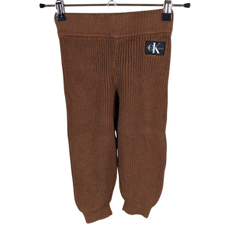 Unisex Calvin Klein - Tricot pants, size 80 - 86 - Brown ()