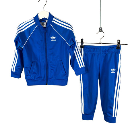 Unisex Adidas - Track jacket, size 86 - 92 - Blue ()